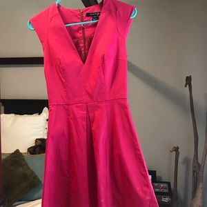 French Connection Hot Pink dress